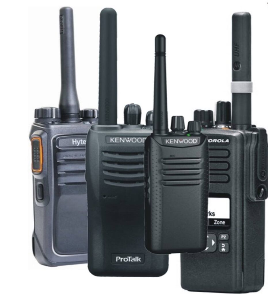 Radiotelefony Kenwood Motorola Hytera PMR VHF UHF